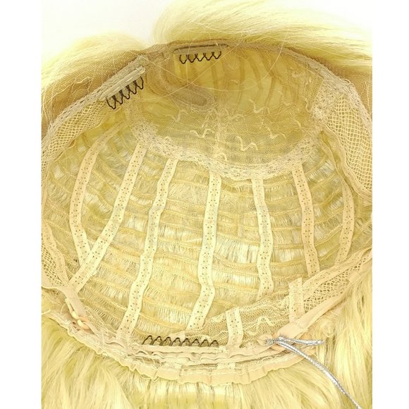 Blonde Lace Front Wavy Lob Heat Resistant Wig - Picture 5 of 5